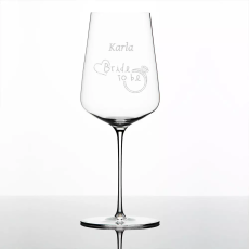 Weinglas mit Wunschgravur