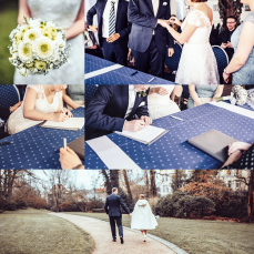 Fotocollage Hochzeit