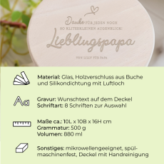 Vorratsglas Details