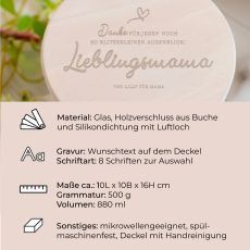 Details Vorratsglas