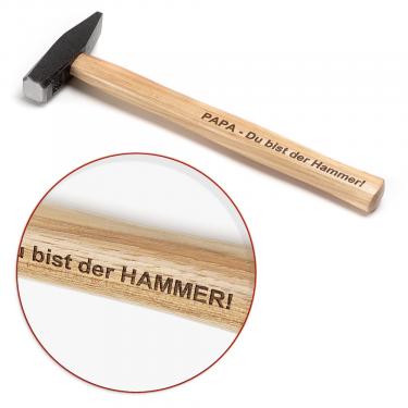 Hammer mit Gravur